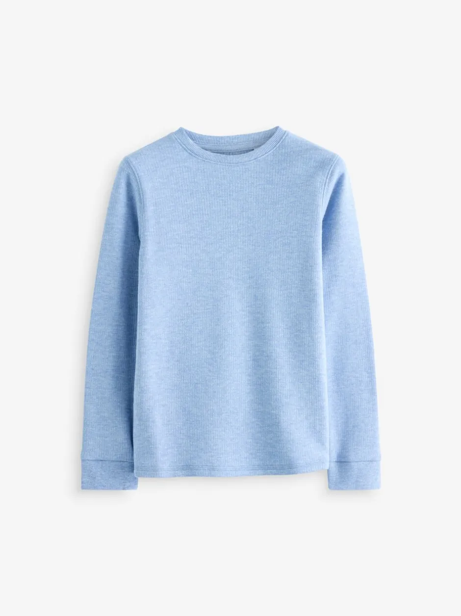 Ondergoed|Schoolkleding*Next Blauw/marine - 2 -pack thermische tops met lange mouwen (2-16jr)