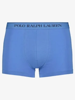 Ondergoed|Ondergoed*Polo Ralph Lauren Blauw/marine - verpakking van 3 stretchy katoenen boxershorts