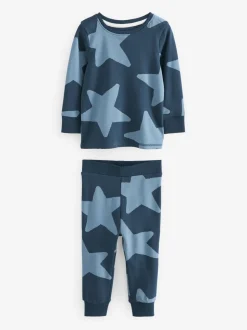 Multipacks|Pyjama's*Next - Verpakking van 3 knusse pyjama's (9 mnd-10 jr) Blauw/marine