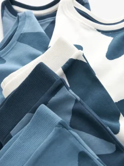 Multipacks|Pyjama's*Next - Verpakking van 3 knusse pyjama's (9 mnd-10 jr) Blauw/marine