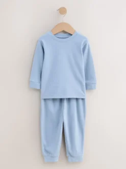Multipacks|Pyjama's|Next Blauw/marineblauw/grijs - Verpakking van 3 relaxed fit pyjama's (9mnd-12jr)