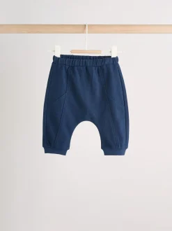 Jeans En Joggingbroeken|Next - Joggingbroeken Baby 3 Stuks (0mnd-2jr) Blauw/neutraal