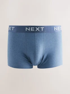 Ondergoed|Ondergoed*Next - Set van 5 hipster-boxershorts Blauw/neutraal