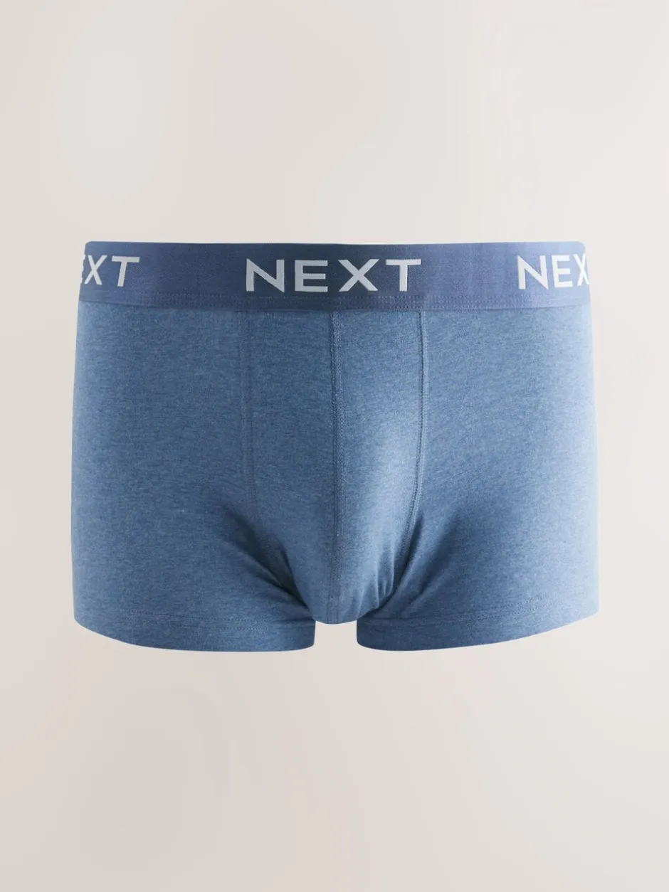 Ondergoed|Ondergoed*Next - Set van 5 hipster-boxershorts Blauw/neutraal