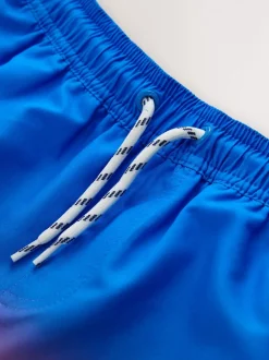 Badkleding|Next - Ombré Zwembroek (3-16jr) Blauw/oranje