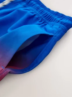 Badkleding|Next - Ombré Zwembroek (3-16jr) Blauw/oranje