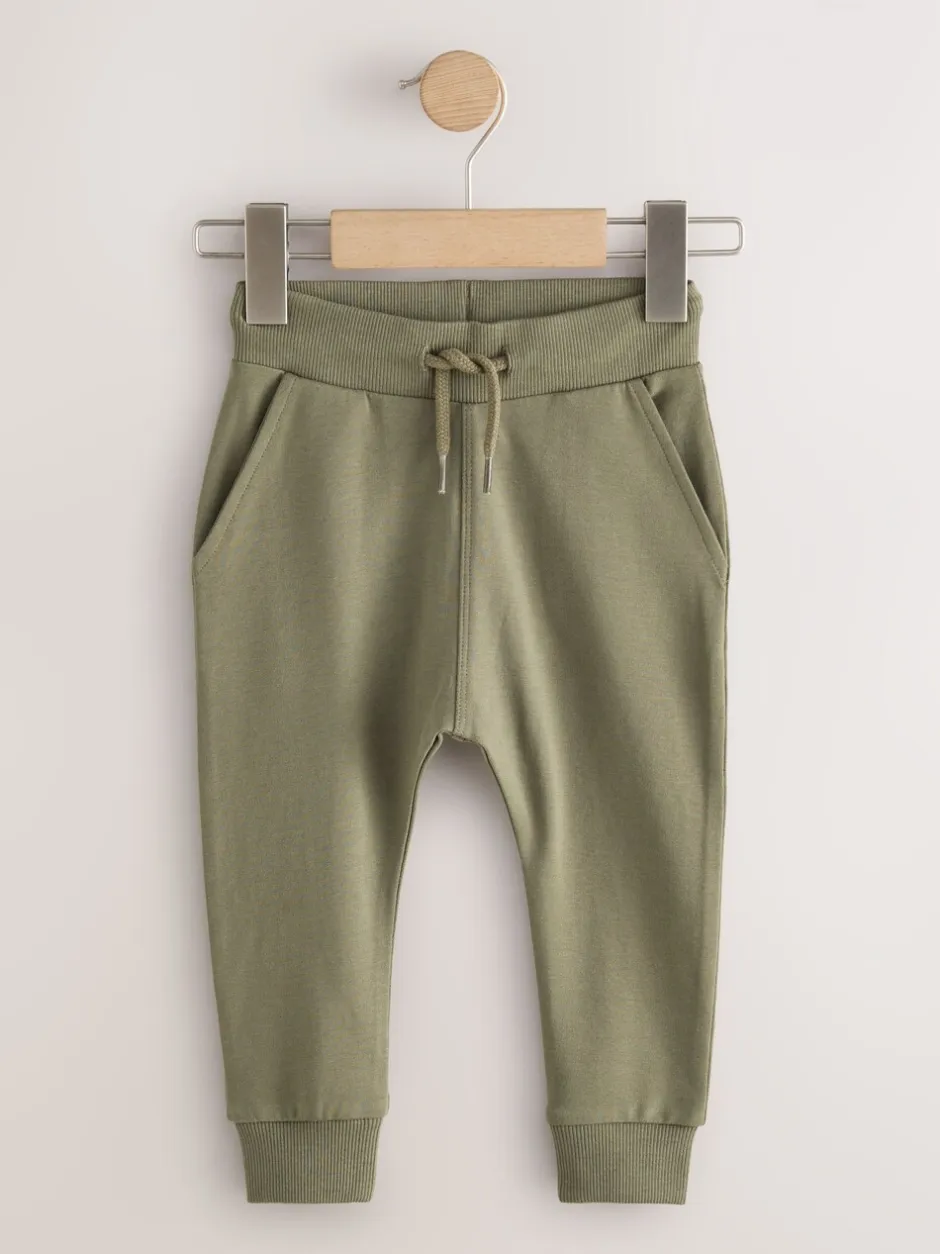 Jeans En Joggingbroeken|Joggingbroeken*Next Blauw/Roestoranje/Kakigroen - Verpakking van 5 joggingbroeken (3mnd-7jr)