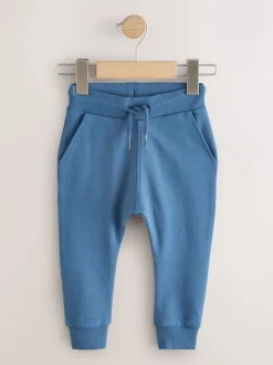 Jeans En Joggingbroeken|Joggingbroeken*Next Blauw/Roestoranje/Kakigroen - Verpakking van 5 joggingbroeken (3mnd-7jr)