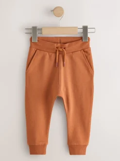 Jeans En Joggingbroeken|Joggingbroeken*Next Blauw/Roestoranje/Kakigroen - Verpakking van 5 joggingbroeken (3mnd-7jr)