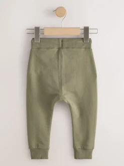 Jeans En Joggingbroeken|Joggingbroeken*Next Blauw/Roestoranje/Kakigroen - Verpakking van 5 joggingbroeken (3mnd-7jr)