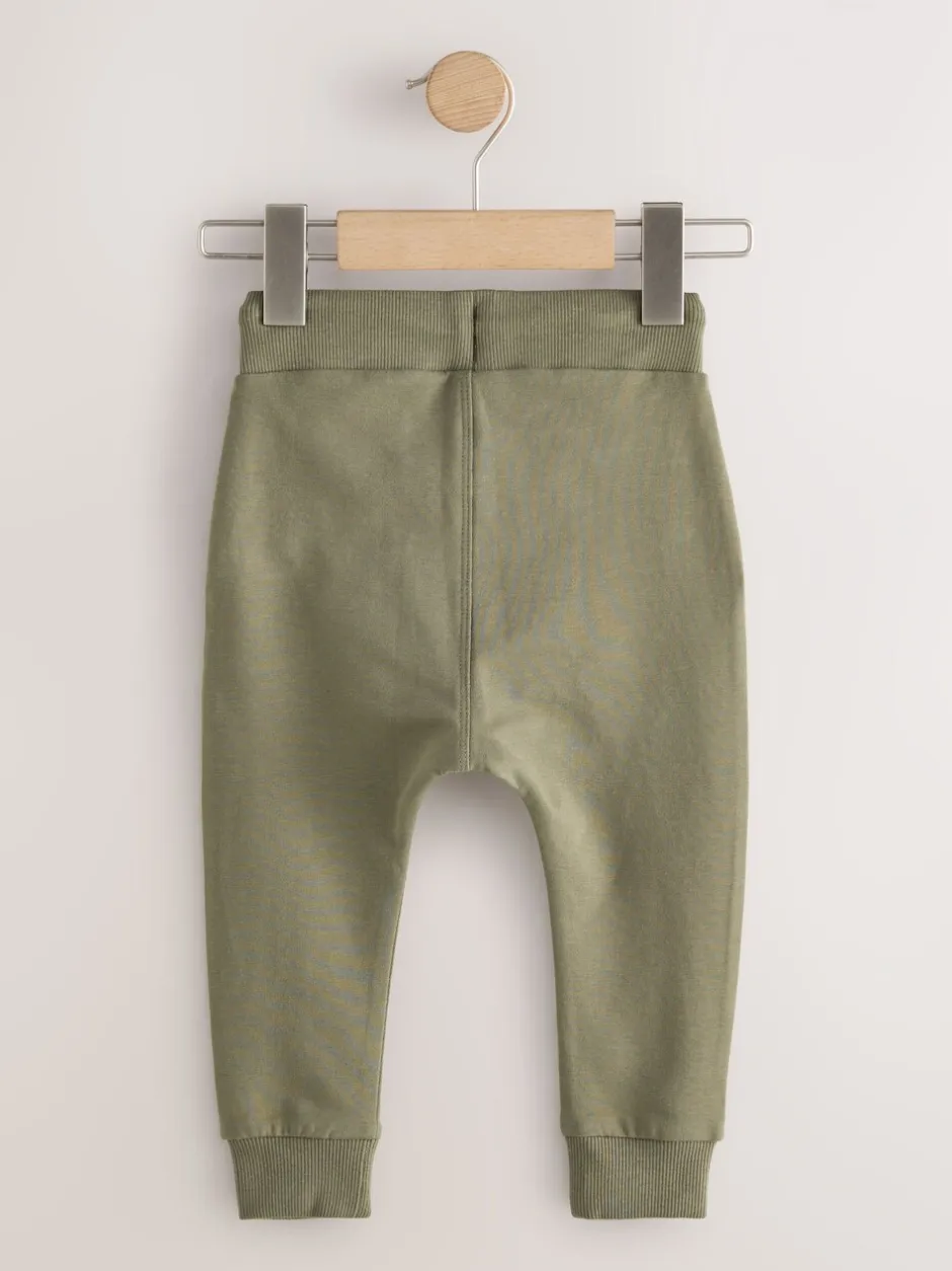 Jeans En Joggingbroeken|Joggingbroeken*Next Blauw/Roestoranje/Kakigroen - Verpakking van 5 joggingbroeken (3mnd-7jr)