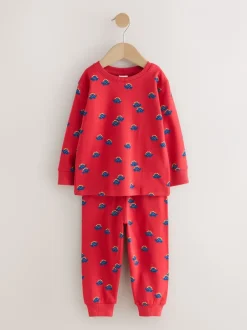 Pyjama's|Nachtkleding En Pyjama's*Next Blauw/Rood/Crème - Verpakking van 3 knusse pyjama's (9 mnd-10 jr)