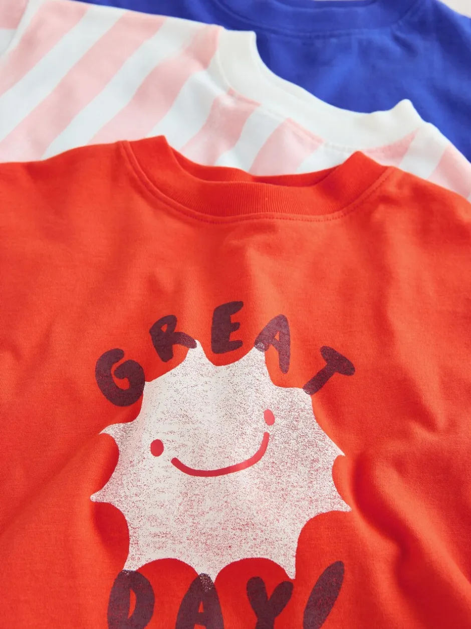 T-Shirts*Next blauw/roze - T-Shirts 4 Pack (3mths-7yrs)