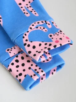 Multipacks|Babypakjes En Babypyjama's*Next Blauw/roze met karakteristieke dierenprint - 3 Pack Baby-pyjama's met tweewegrits (0mnd -2jr)