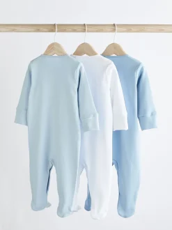 Babypakjes En Babypyjama's*Next - Babypyjama's (0-2 jr) Blauw/wit