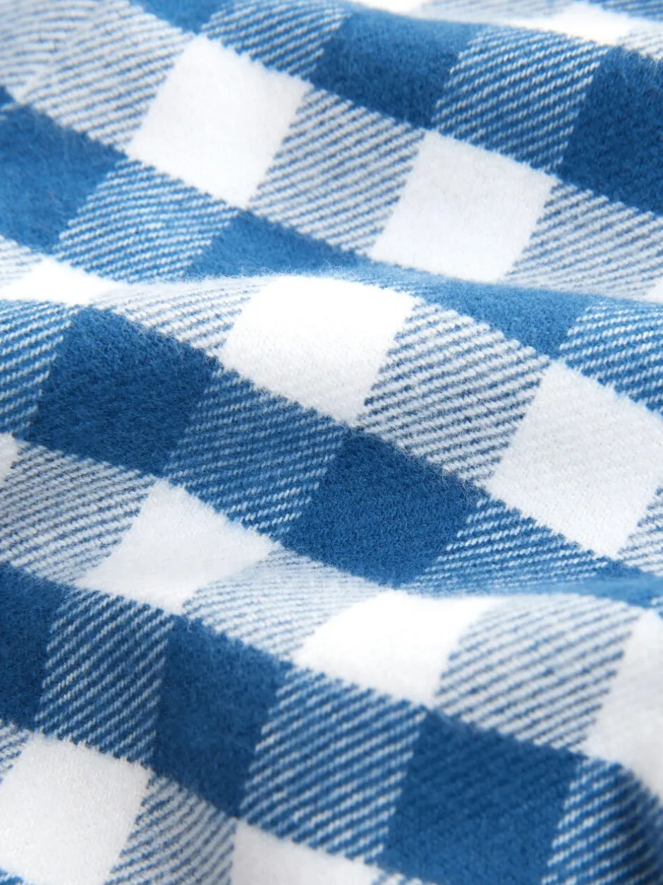 Pyjama's|Nachtkleding En Pyjama's|Next - Pyjama met knopen (9 mnd - 10 jr) Blauw-wit geruit