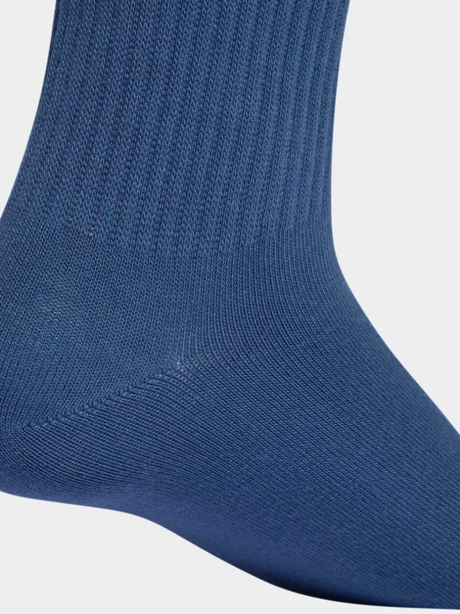 Sokken|Sokken*adidas originals - 3 -Stripe High Crew Socks 3 Pack Blauw/Zwart