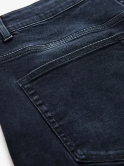 Jeans*Next Blauw-zwart - Enkele - Slim fit klassieke stretchy jeans