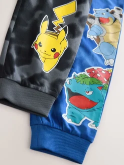 Pyjama's|Nachtkleding En Pyjama's*Next Blauw/zwart Pokemon - Licentie Joggingbroeken Pyjama's 2 verpakking (3-14jr)