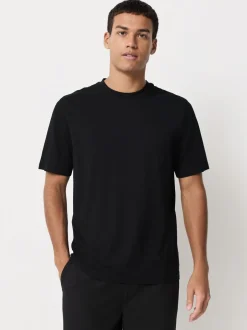 T-Shirts En Hemden|Next Blauw/zwart/oranje/groen/grijs/ecru wit - Normale Pasvorm - Essential katoenen T-shirts verpakking van 6