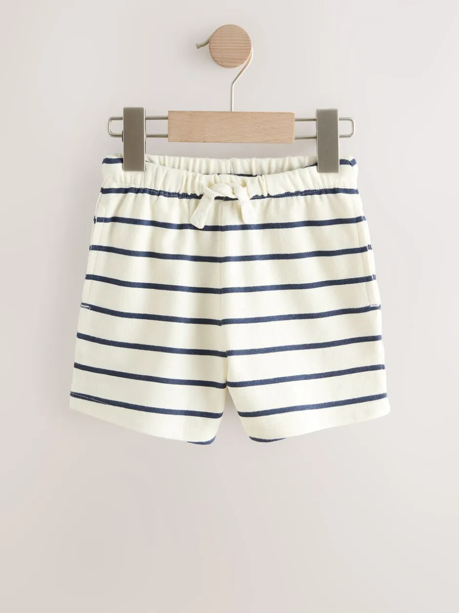 Shorts|Shorts*Next - Set van 3 shorts met textuur (3mnd-7jr) Blue And Striped