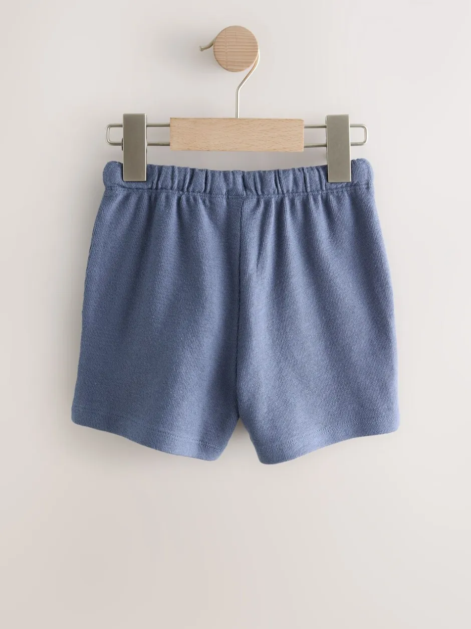 Shorts|Shorts*Next - Set van 3 shorts met textuur (3mnd-7jr) Blue And Striped