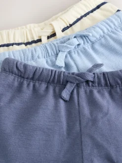 Shorts|Shorts*Next - Set van 3 shorts met textuur (3mnd-7jr) Blue And Striped