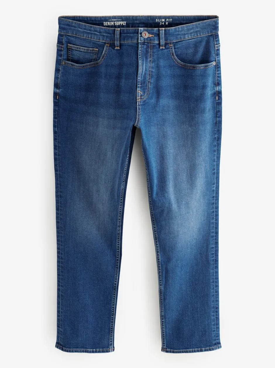 Jeans*Next Blue Authentic - Enkele - Slim fit klassieke stretchy jeans