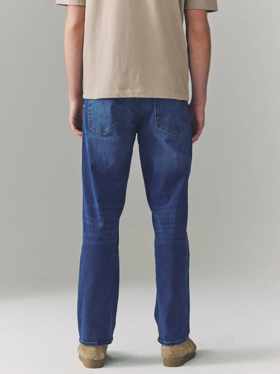 Jeans|Next Blue Authentic - Rechte, klassieke jeans met stretch