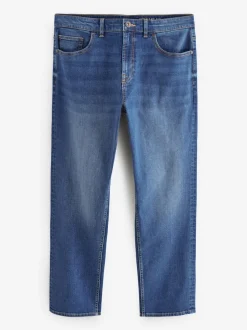 Jeans|Next Blue Authentic - Rechte, klassieke jeans met stretch