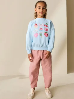 Sweaters En Hoody´S*Next - Sweatshirt (3 - 16 jr) Blue Beaded Cake