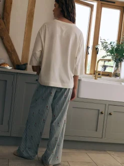 Pyjama's|Alle Nacht- En Loungekleding|Next Blue Charlie The Cockapoo - Tricot pyjama met korte mouwen