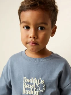 Tops|T-Shirts*Next Blue Daddy's Best Buddy - Short Sleeve Small Graphic T-Shirt (3mths-7yrs)