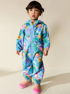 Jassen, Jacks En Kinderwagenpakjes|Jassen En Jacks*Next - Waterbestendig regenpak met print (6 mnd-7 jr) Blue Fairy Character