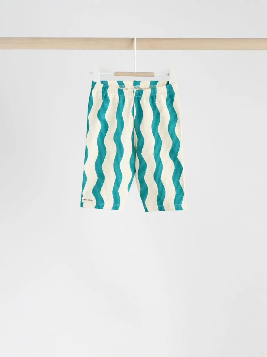 Sets En Combisets|Multipacks|Next - Baby Top & Leggings 6 Piece Set (0mths-3yrs) Blue/Green Milk Club