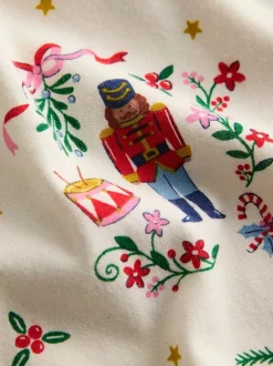 Nachtponnen*Boden - Kerstnachthemd met print en lange mouwen