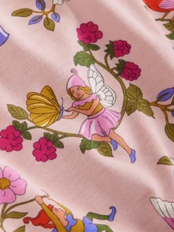 Nachtponnen|Boden - Nachthemd met print en lange mouwen