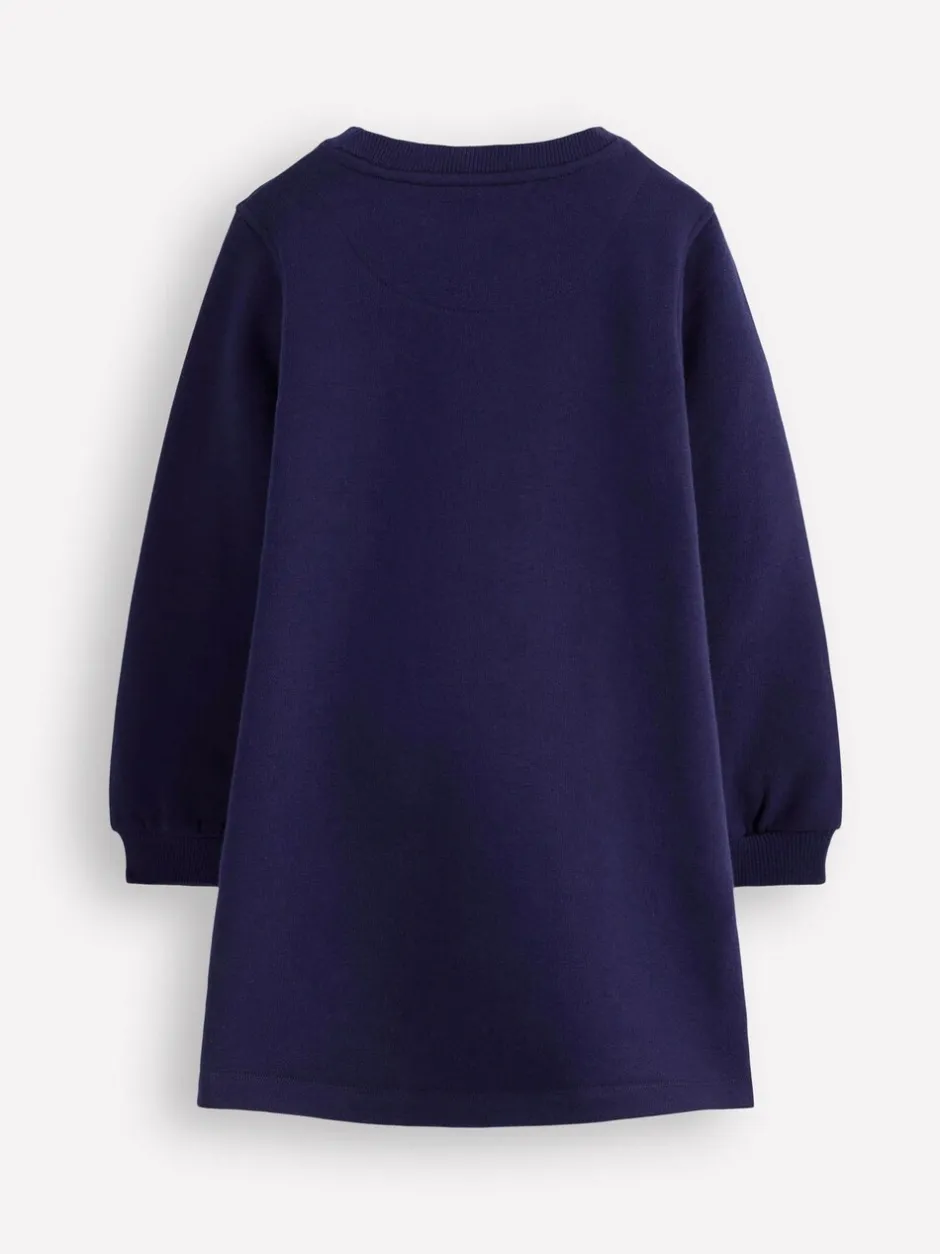 Gebreide Kleding|Boden Ida Sweatshirt Appliqué Dress