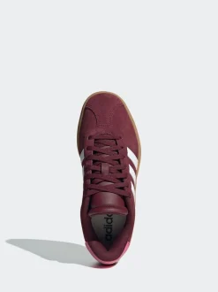 Sneakers|adidas Bordeauxrood - VL Court Bold Lace Junior Trainers