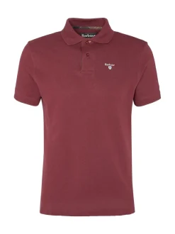 Poloshirts|Barbour Bordeauxrood - ® Classic poloshirt