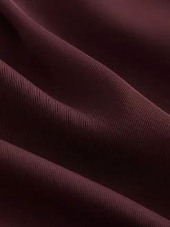 Kostuums En Werkkleding|Broeken|Next - Broek met wijde pijpen en elastiek in de achterkant Bordeauxrood
