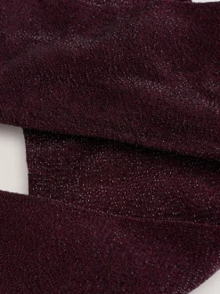 Sokken En Panty's*Next Bordeauxrood - Glinstermaillot