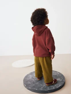 Sweaters En Hoody´S|Next Bordeauxrood - Hoodie met lange mouwen en print (3mnd-7jr)