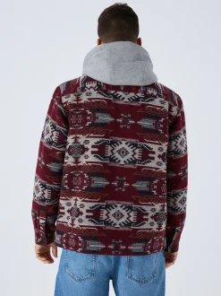 Blazers En Business-Jasjes|Next Bordeauxrood - Navajo Style Shacket