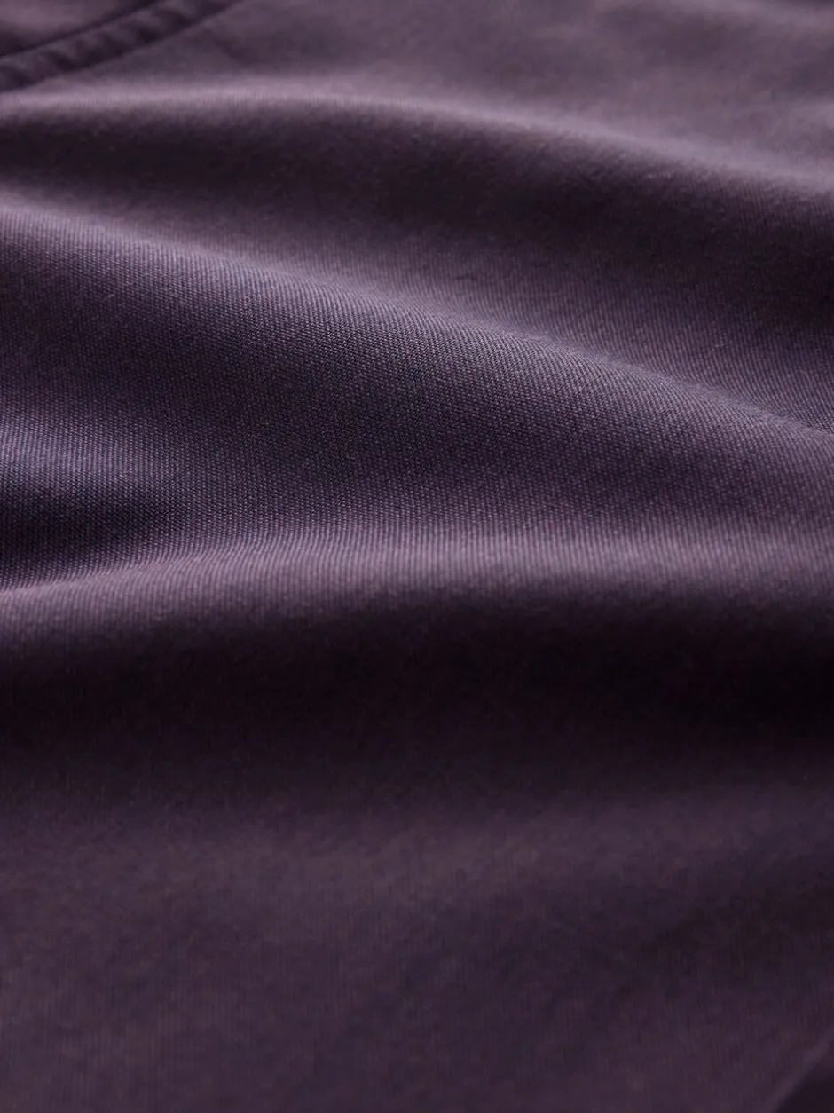 Shirts*Next Bordeauxrood - Normale Pasvorm - Gemakkelijk te strijken Oxford overhemd met doorlopende knopen