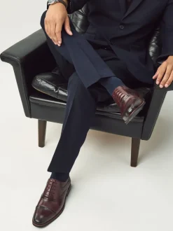 Schoenen|Formele Schoenen*Next - Oxford-schoenen met neusstuk Bordeauxrood