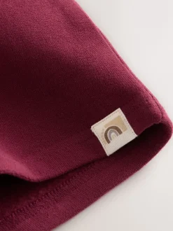 Jurken|Jurken*Next - Relaxte sweaterjurk (3mnd-7jr) Bordeauxrood