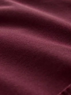 Formele Overhemden|Shirts*Next Bordeauxrood - Slim Fit - Oxford-hemd met lange mouwen