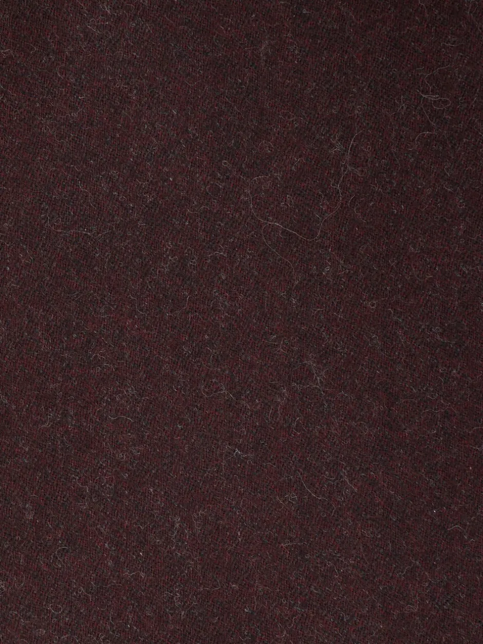 Pakken|Next - Slim Fit - Signature Zignone flanellen colbert van Italiaanse wol-kasjmier blend Bordeauxrood