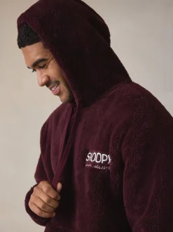 Jassen En Jacks|Sweaters En Hoody´S*Next Bordeauxrood - Snoopy Borg Fleece Hoodie